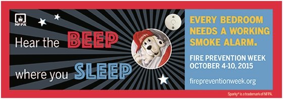 Hear the beep where you sleep, every bedroom needs a working smoke alarm