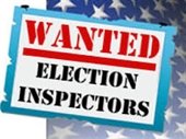 election inspectors wanted