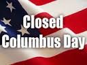 Closed Columbus Day