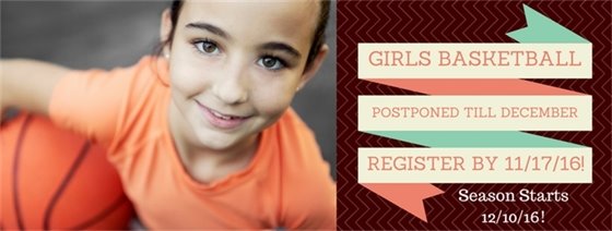 Girls Basketball Postponed December