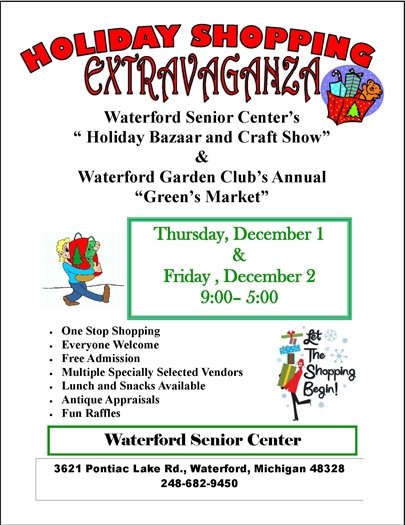 holiday shopping extravaganza