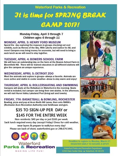 Spring Break Camp