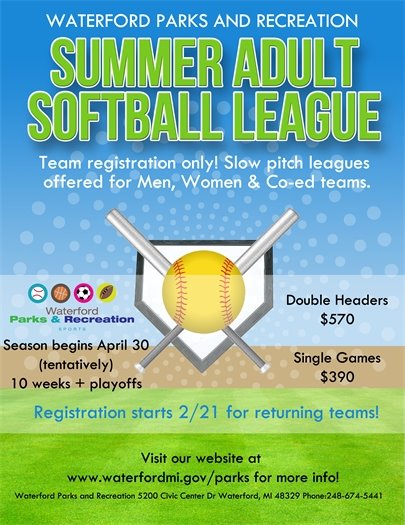 Adult Softball