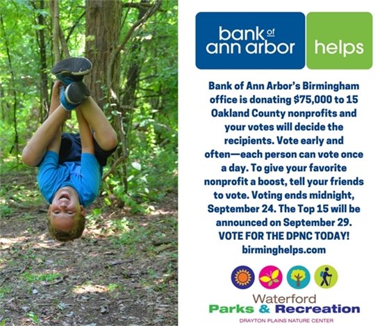 Drayton Plains Nature Center Voting