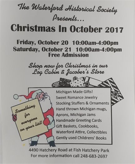 Christmas in October