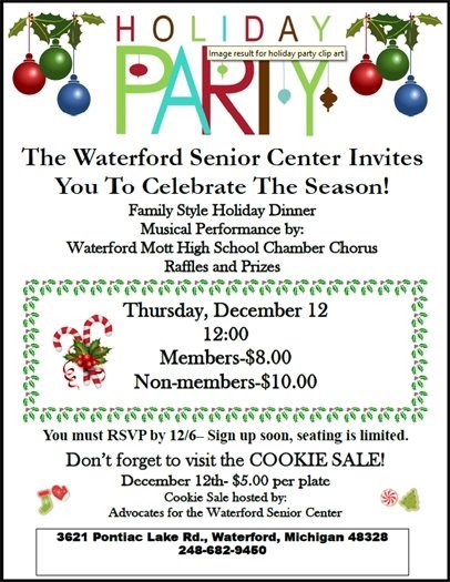Senior Center Holiday Party
