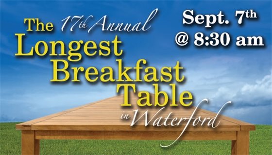 17th Annual Longest Breakfast Table