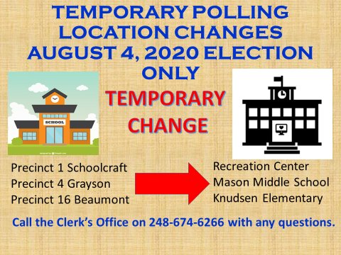 Temporary Polling Location Changes