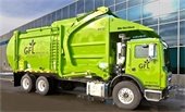 GFL green truck