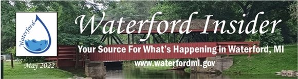 Waterford Insider Newsletter Header