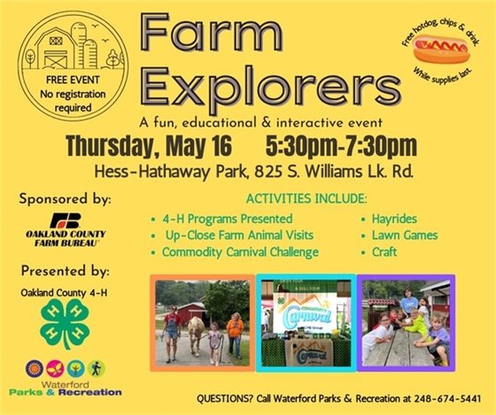 Farm Explorers Event