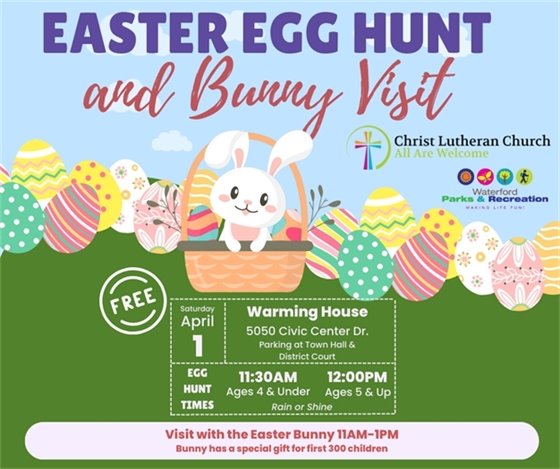 Easter Egg Hunt and Bunny Visit
