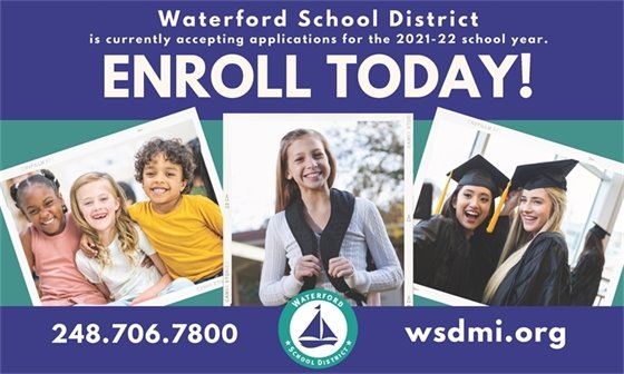 Waterford School District Enroll Today