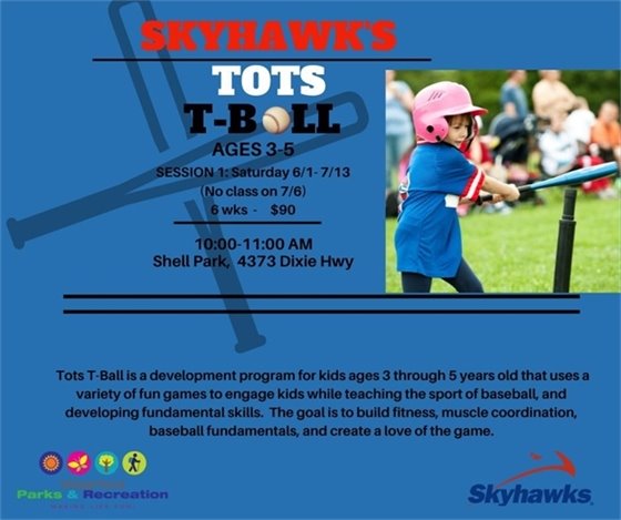 Skyhawk Tot T-ball