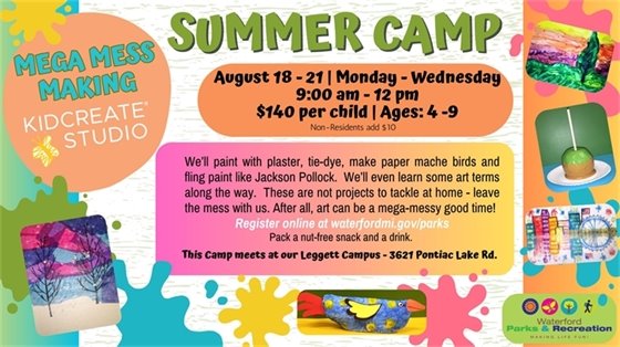 Mega Mess Summer Camp