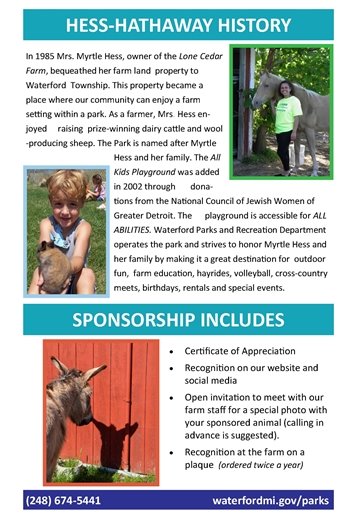 Farm Animal Sponsorship