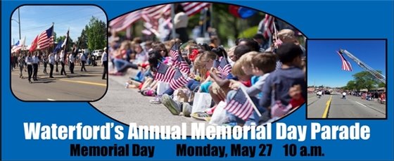 Memorial Day Parade banner