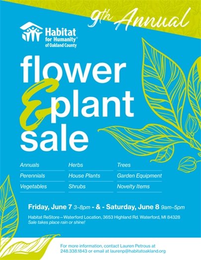 Flower & Plant Sale