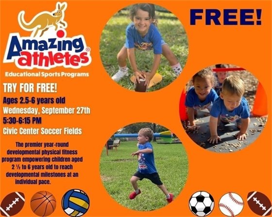 Amazing Athletes Try for Free