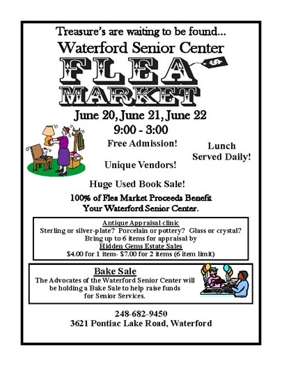 Waterford Senior Center Flea Market