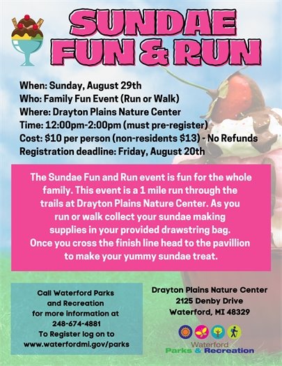 Sundae Fun & Run
