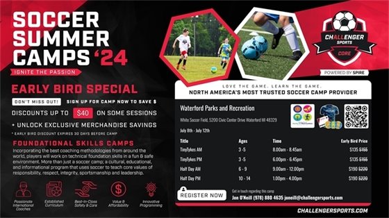 Challenger Soccer Camp