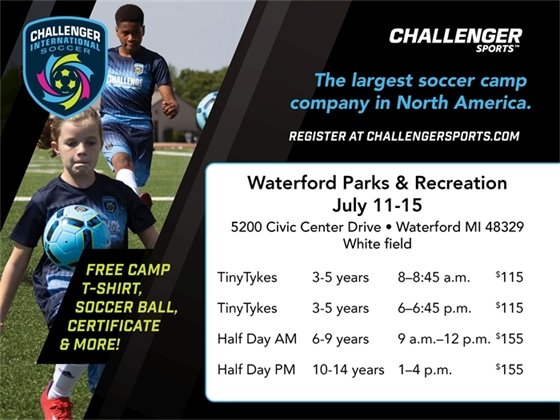 Challenger Soccer Camp
