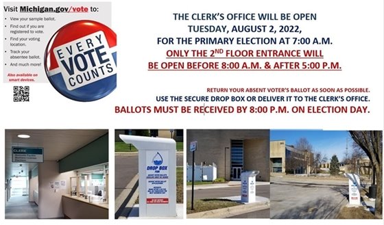 August 2, 2022 Election Information