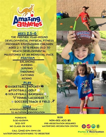 Amazing Athletes Class