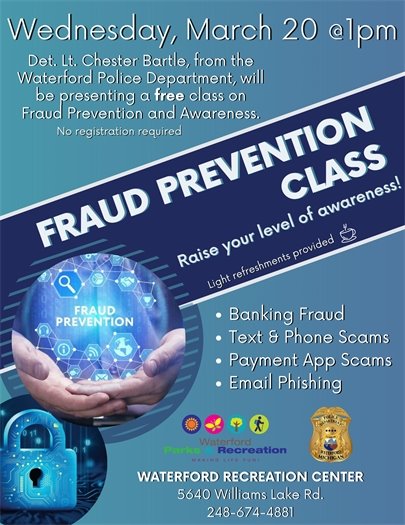 Fraud Prevention Class