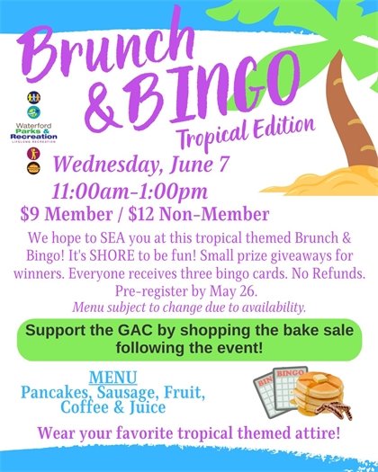 Brunch and Bingo Luau