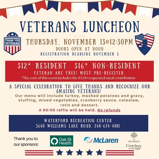 Veterans Luncheon