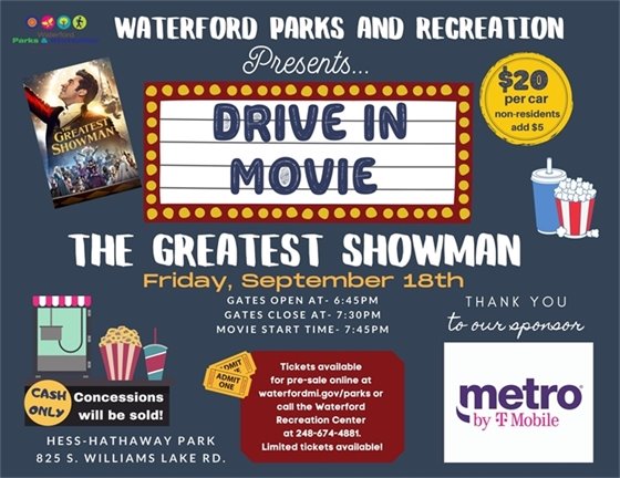 The Greatest Showman Movie Night