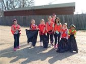 Girl Scout Troop at Fish Hatchery Park