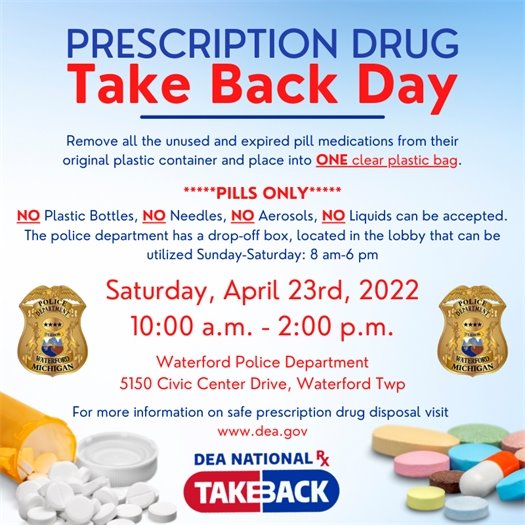 PRESCRIPTION DRUG TAKEBACK DAY