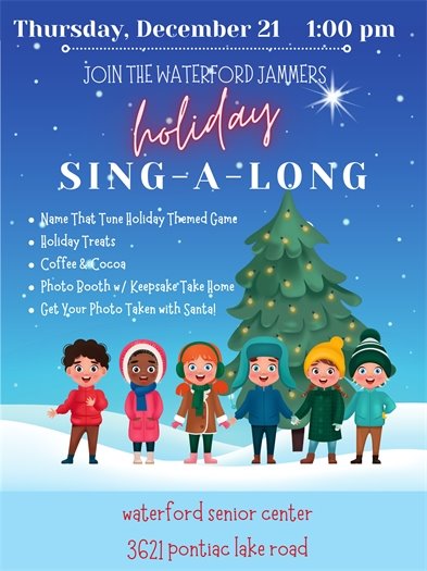 Senior Center sing-a-long