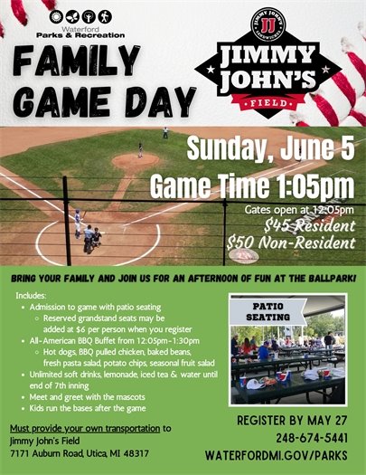 Family Game Day at Jimmy Johns