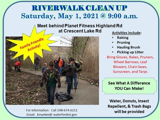 Riverwalk Cleanup