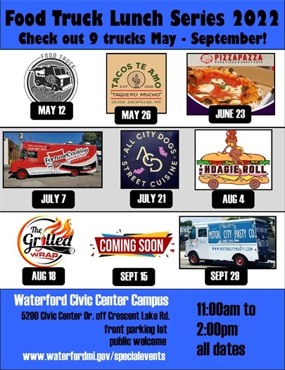 Lunch food trucks Civic Center Campus