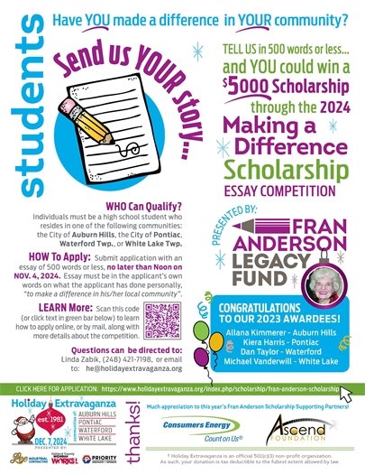 Fran Anderson Scholarship