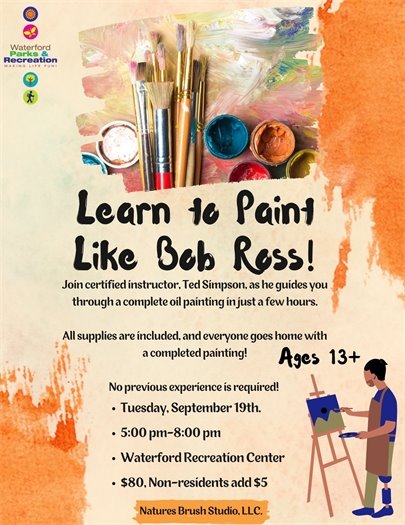 Learn to Paint like Bob Ross