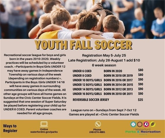 Youth Fall Soccer