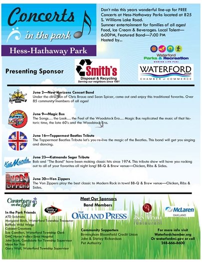 Concerts in the park