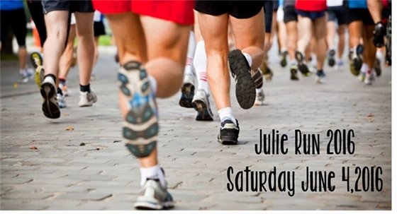 Julie Run to end hunger 2016