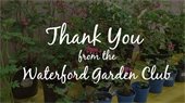 thank you from the garden club
