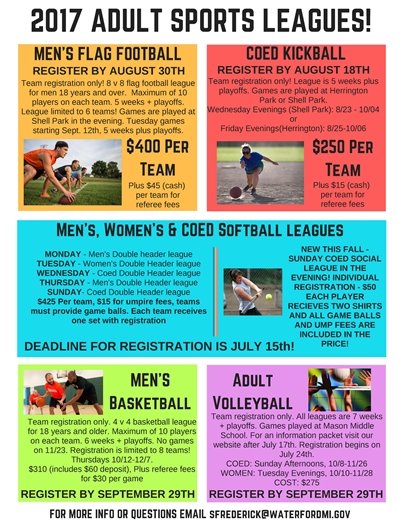 Adult Sports Leagues