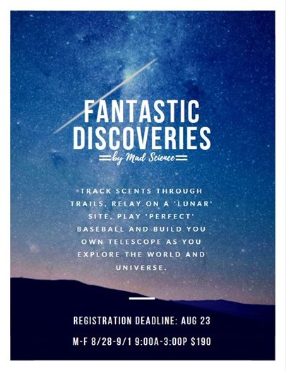 Fantastic Discoveries Camp