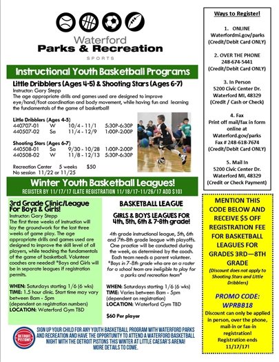 Youth Winter Basketball