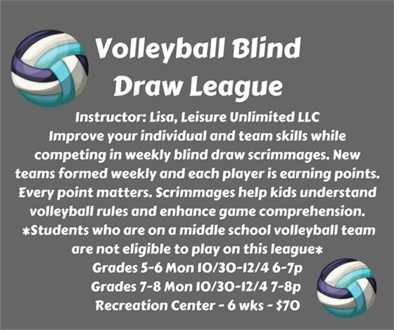 Volleyball Blind Draw