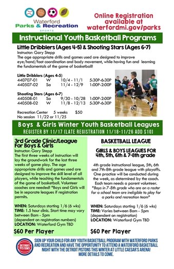 Fall Catalog Basketball